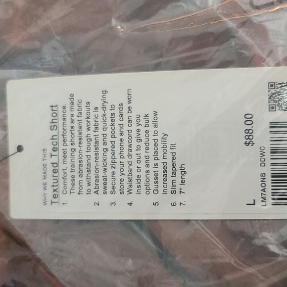 Textured tech short ## - Picture 6 of 6